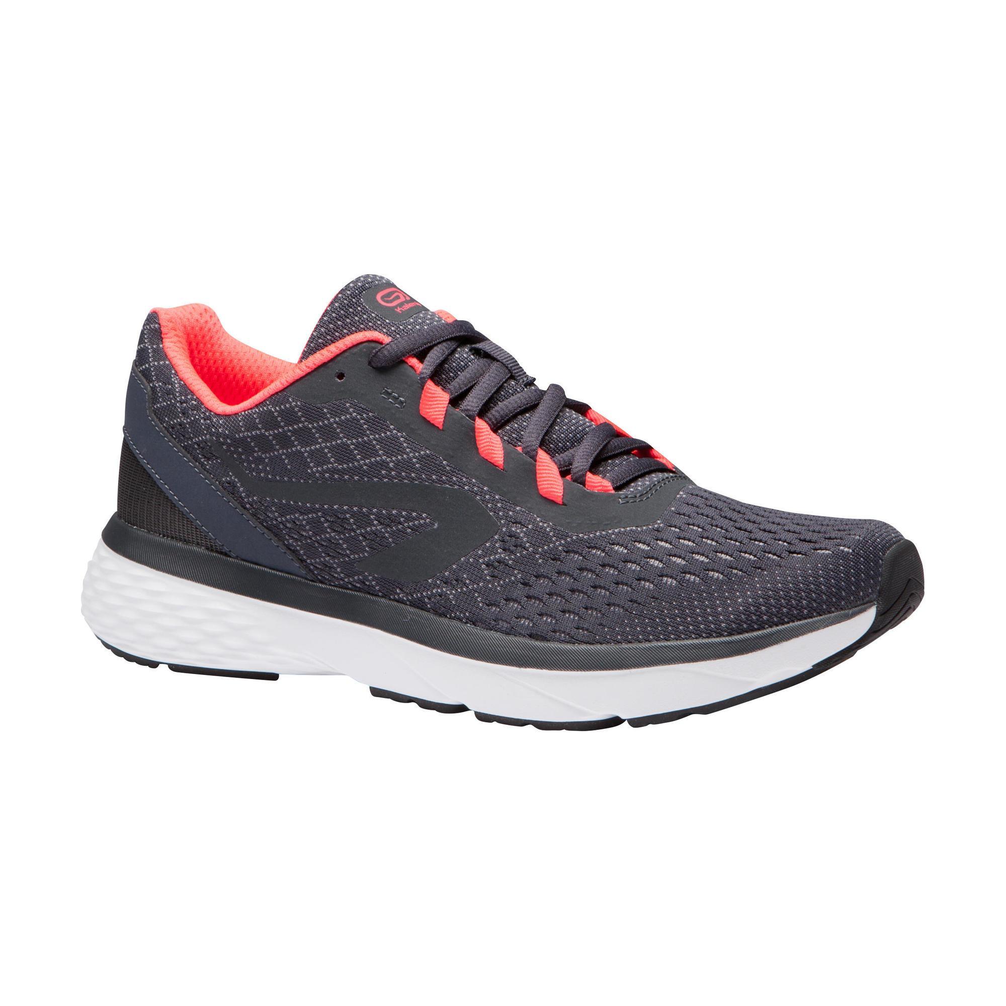 Chaussures de course femme Kalenji Run Support – Running & Jogging – Gris Foncé